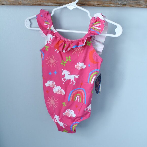 Hatley Other - Hatley Size 3 Swim Suit Unicorns Rainbows